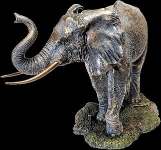 figur elefant til hjemmet dekoration